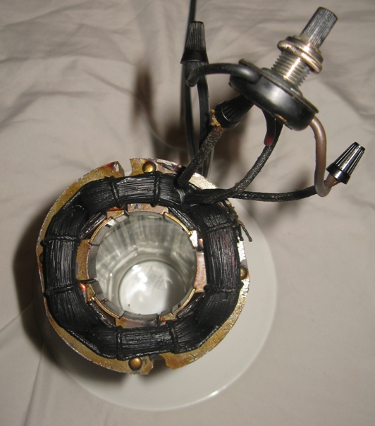 Restored Stator Back View